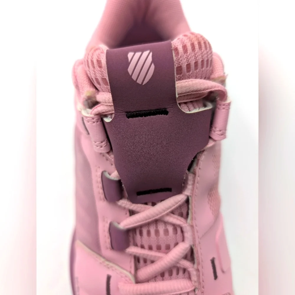 K-Swiss Women’s Size 9.5 Pink Athletic Training Sneakers Lace-Up Cushioned Sole - Picture 7 of 14